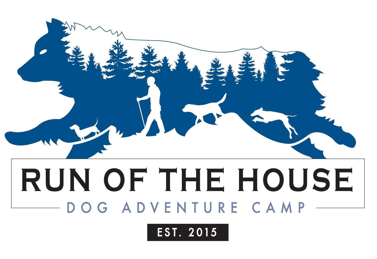 Logo image for Run of the House Dog Adventure Camp